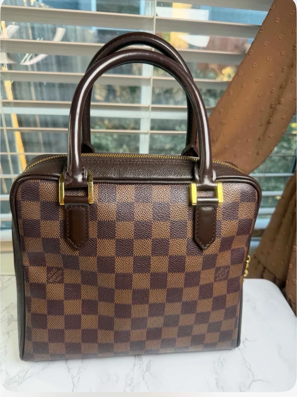Louis Vuitton Brera Black Messenger Bag